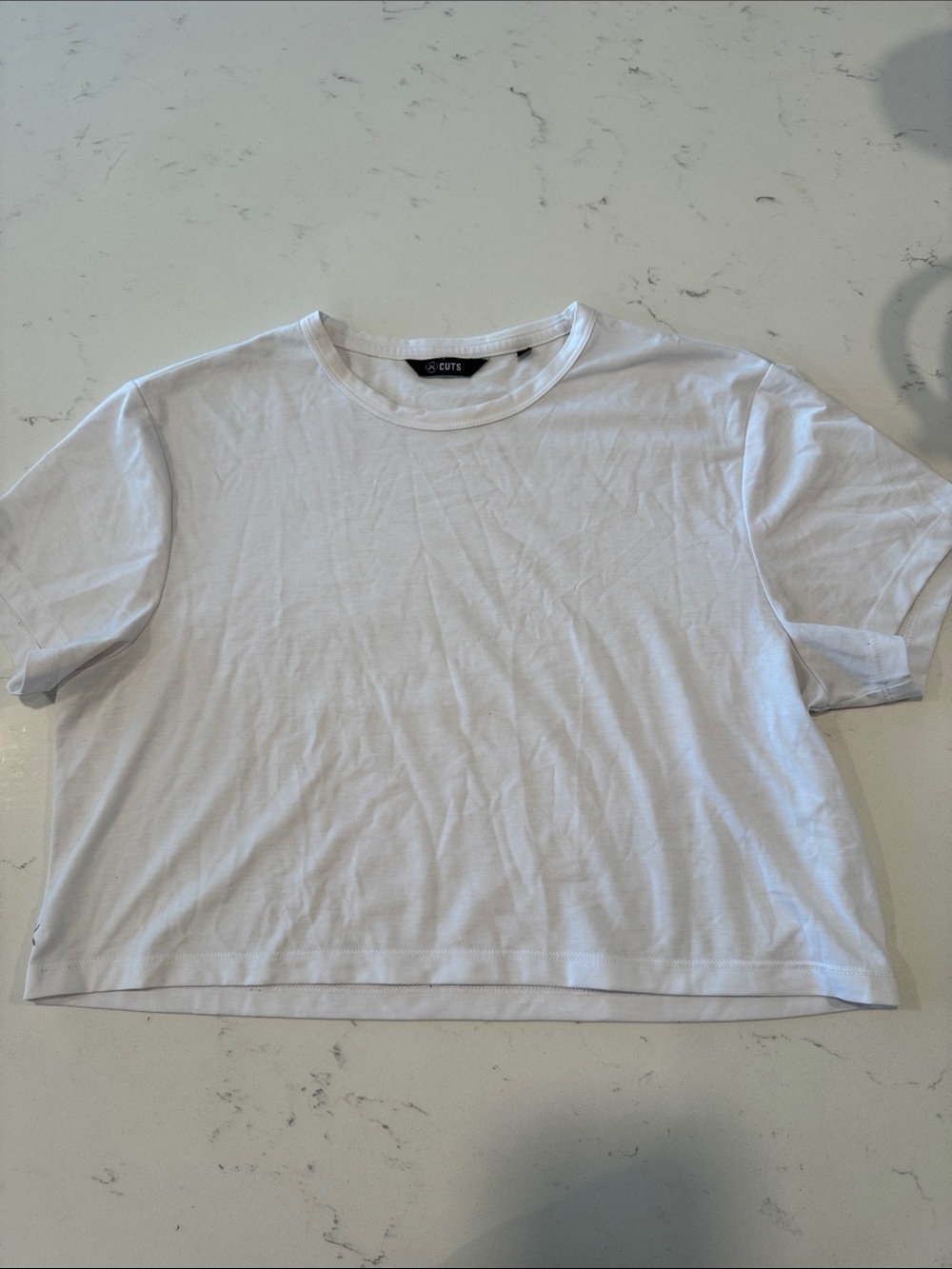 CUTS white crop top